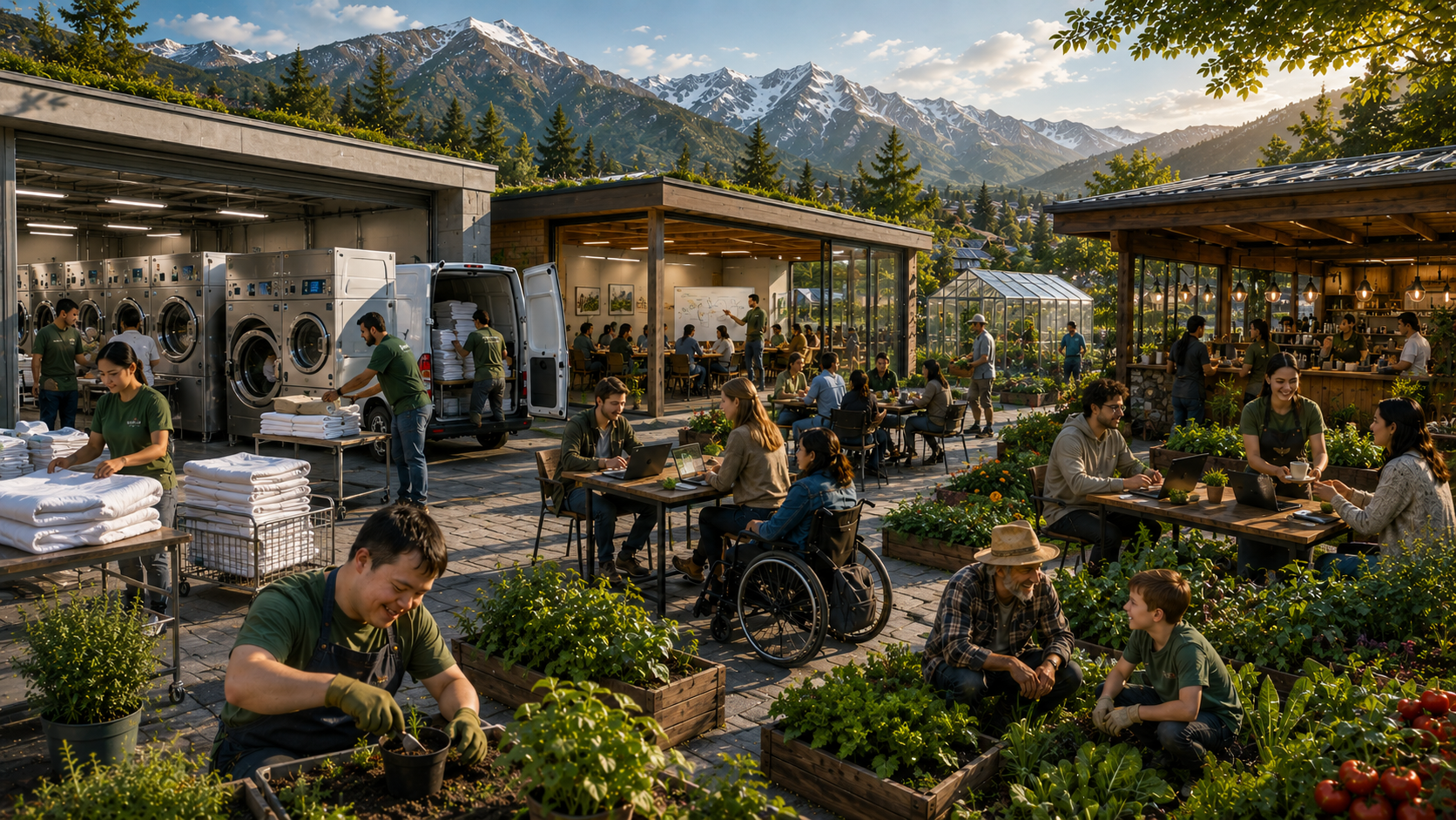Inclusive employment at Yumanity — real work, supervised and dignified